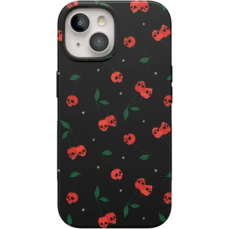 Sweet Revenge | Cherry Skulls Case Phone Case Casetry Bold Flex + MagSafe® iPhone 15 Plus