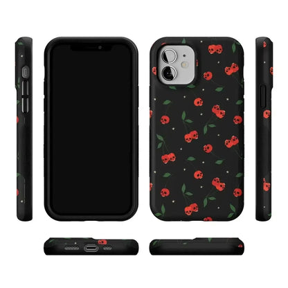 Sweet Revenge | Cherry Skulls Case Phone Case Casetry