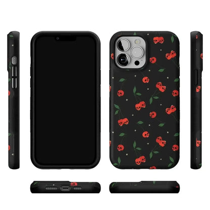 Sweet Revenge | Cherry Skulls Case Phone Case Casetry