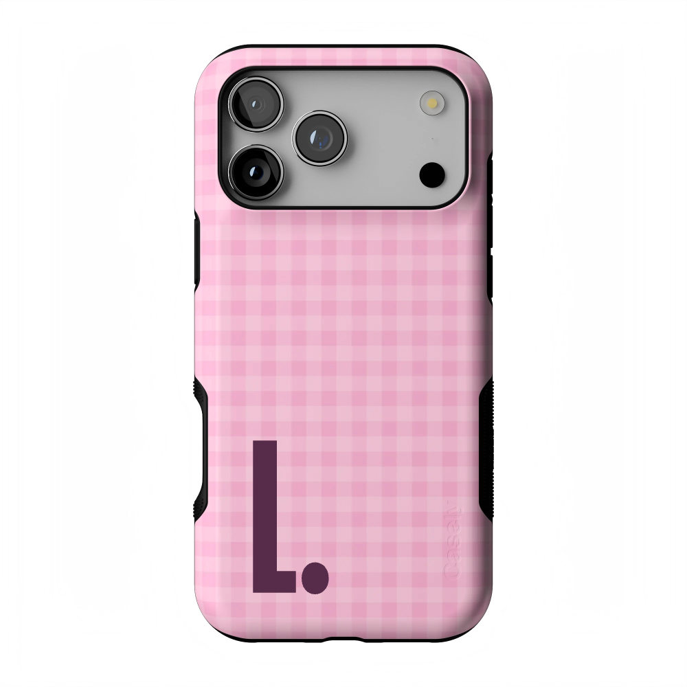 Sweet Jam | Light Pink Gingham Case