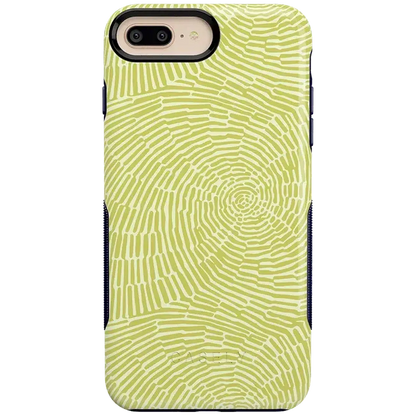 Swirl Away | Tea Green Geometric Case iPhone Case get.casely Bold iPhone 6/7/8 Plus