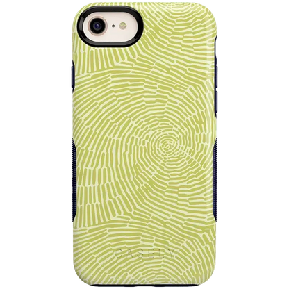 Swirl Away | Tea Green Geometric Case iPhone Case get.casely Bold iPhone 6/7/8