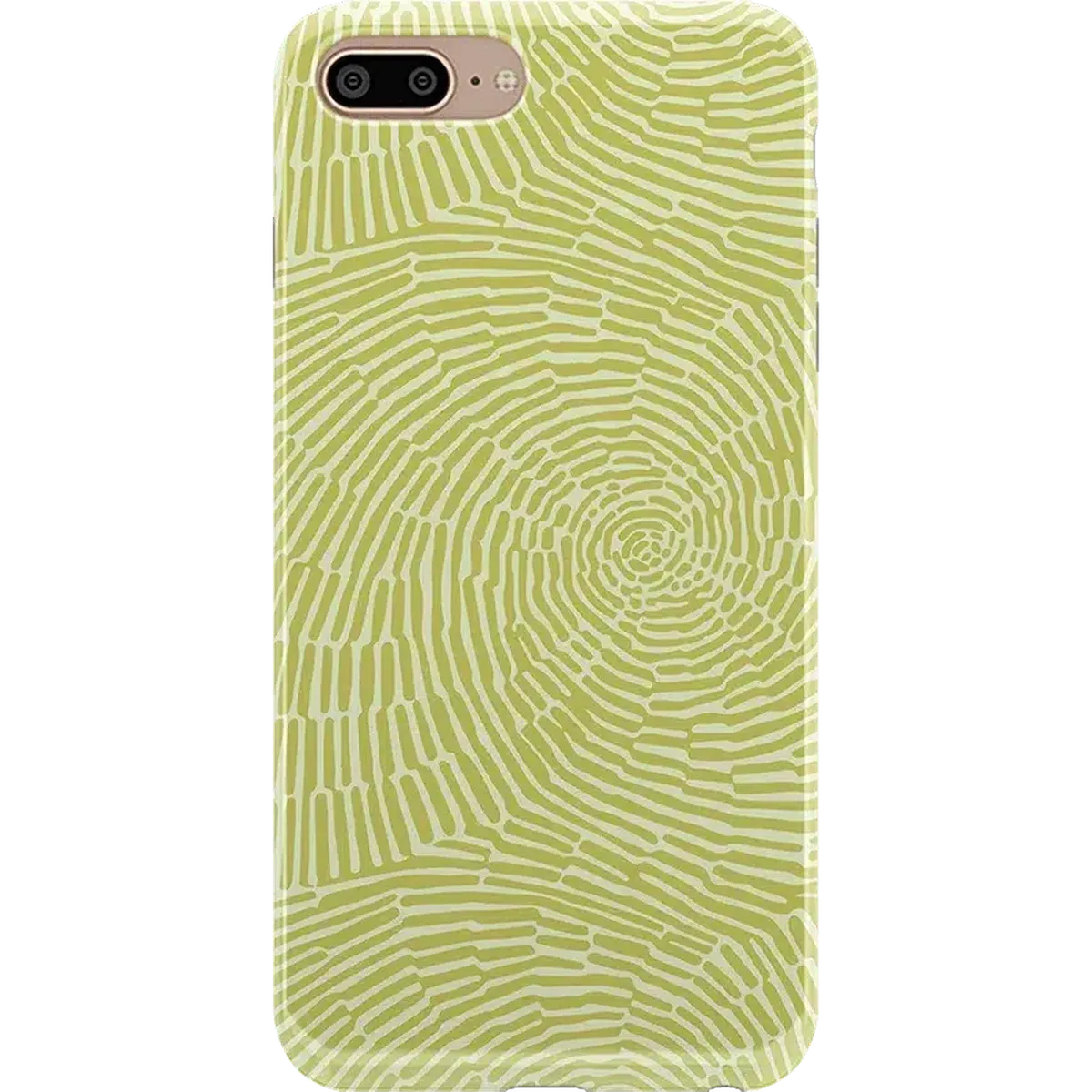 Swirl Away | Tea Green Geometric Case iPhone Case get.casely Classic iPhone 6/7/8 Plus