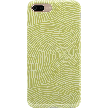 Swirl Away | Tea Green Geometric Case iPhone Case get.casely Classic iPhone 6/7/8 Plus