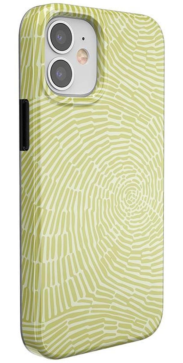 Swirl Away | Tea Green Geometric Case iPhone Case get.casely
