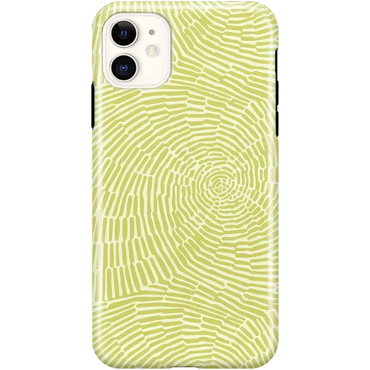 Swirl Away | Tea Green Geometric Case iPhone Case get.casely