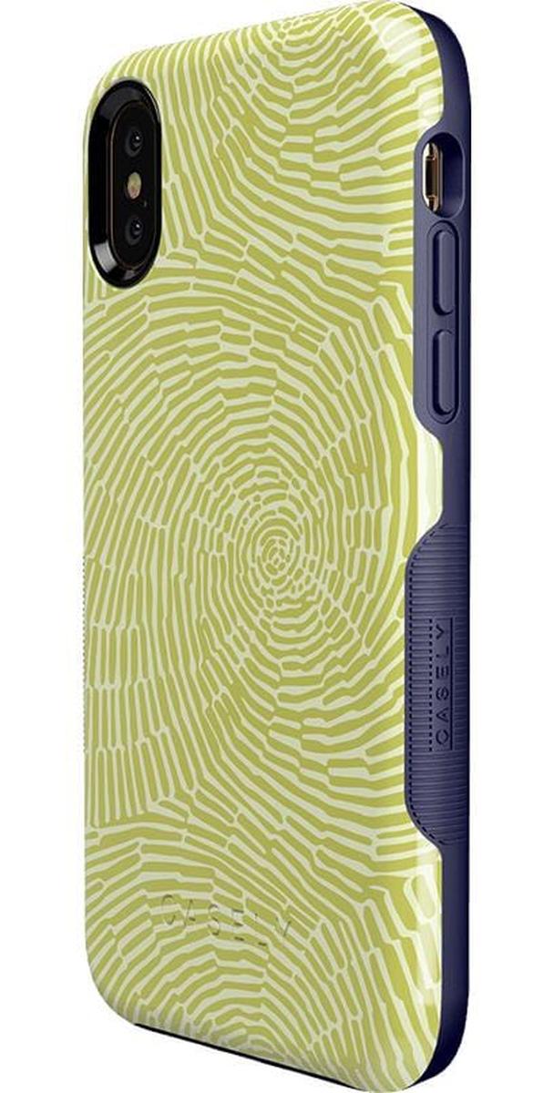Swirl Away | Tea Green Geometric Case iPhone Case get.casely