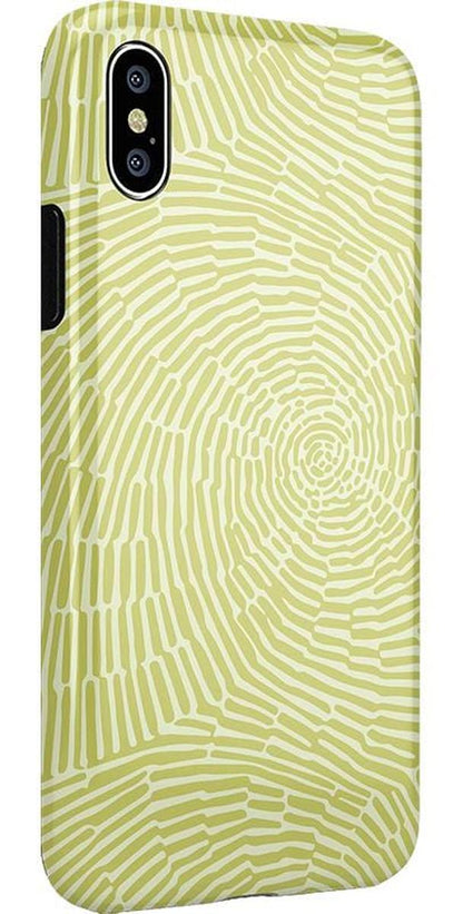 Swirl Away | Tea Green Geometric Case iPhone Case get.casely