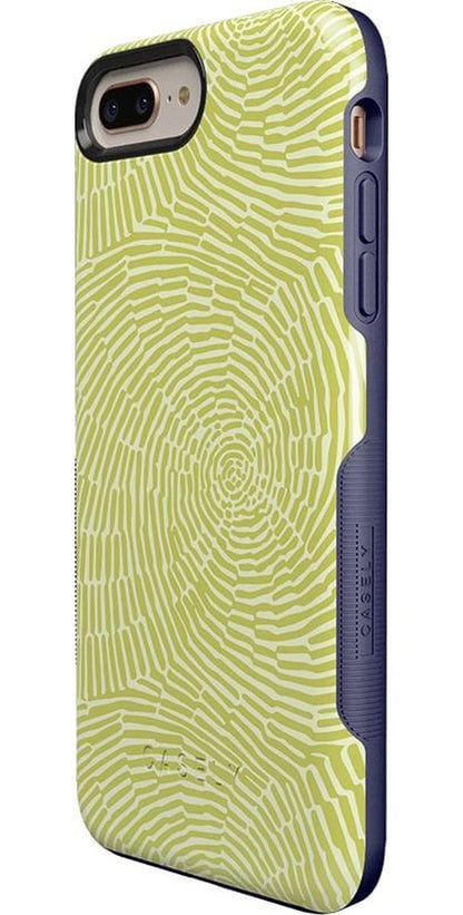 Swirl Away | Tea Green Geometric Case iPhone Case get.casely