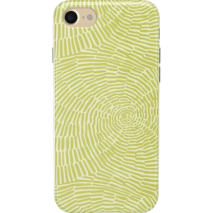 Swirl Away | Tea Green Geometric Case iPhone Case get.casely