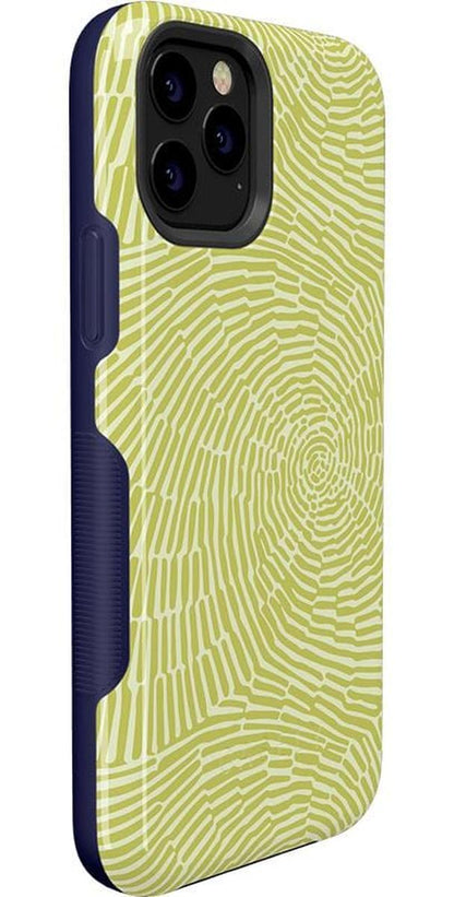 Swirl Away | Tea Green Geometric Case iPhone Case get.casely