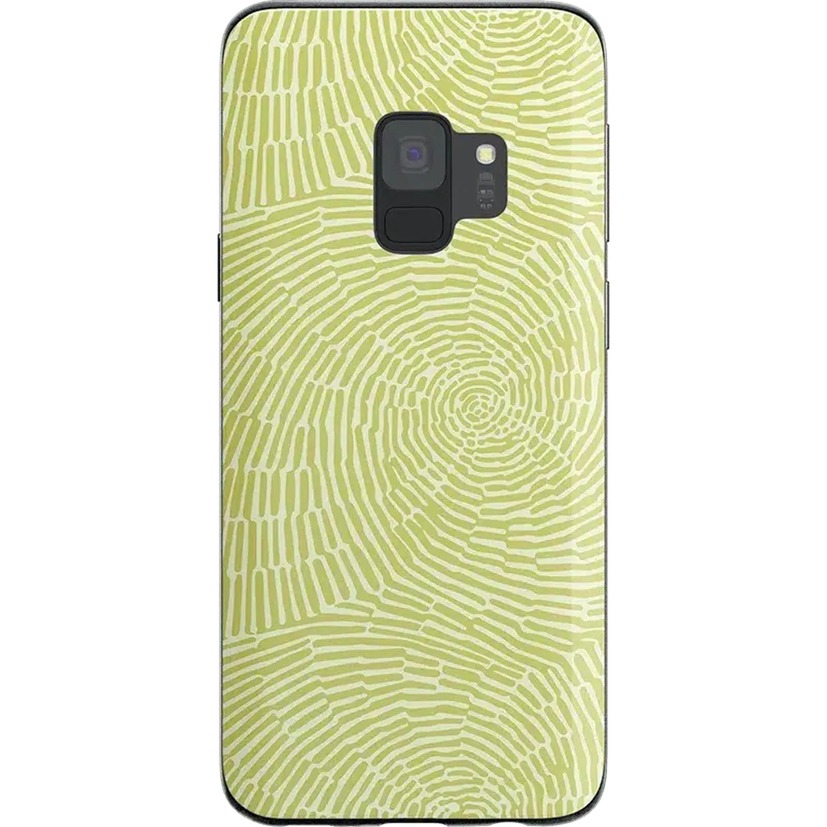 Swirl Away | Tea Green Geometric Samsung Case Samsung Case get.casely Classic Galaxy S9 Plus