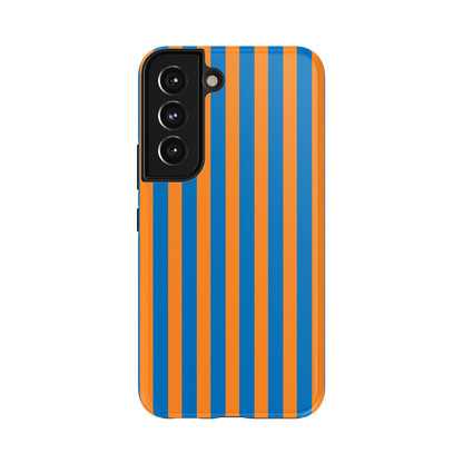 Go New York | Blue & Orange Stripes Case - Galaxy S22