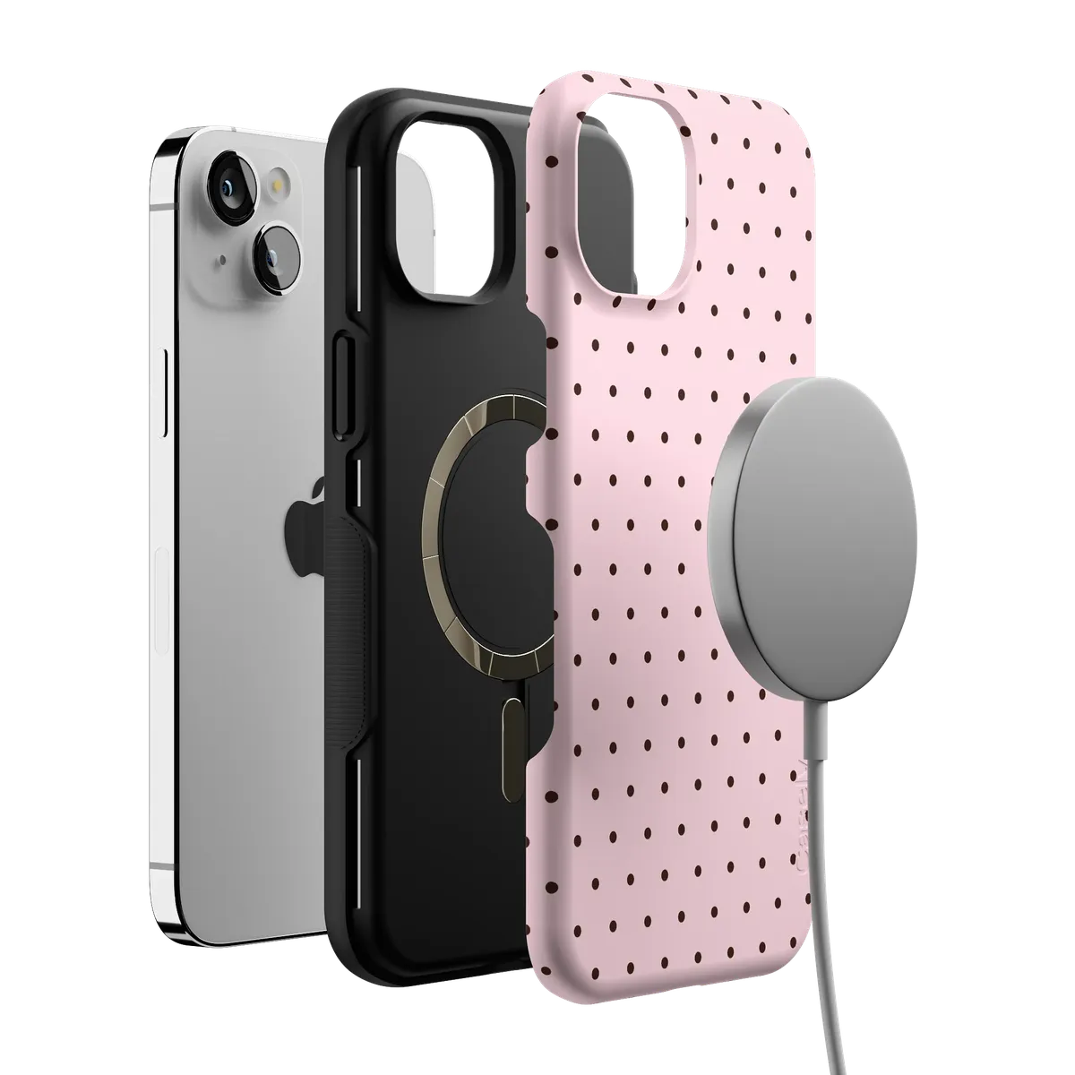 On the Dot | Pink Polka Dot Case