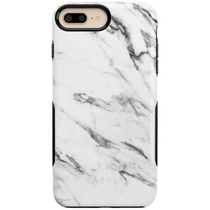 Take Me for Granite | White Marble Case iPhone Case get.casely Bold iPhone 6/7/8 Plus