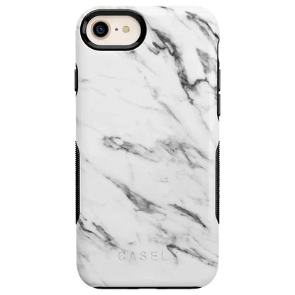 Take Me for Granite | White Marble Case iPhone Case get.casely Bold iPhone 6/7/8