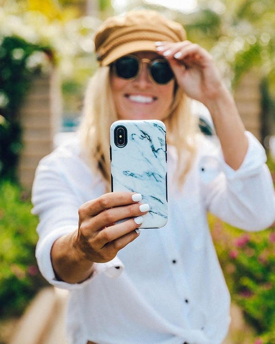 Take Me for Granite | White Marble Case iPhone Case get.casely
