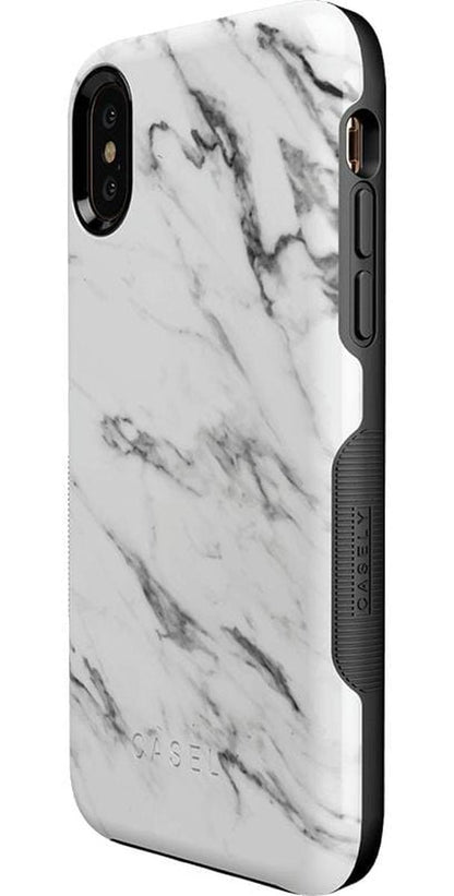 Take Me for Granite | White Marble Case iPhone Case get.casely