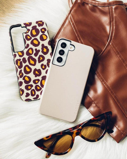 Taupe on Nude Samsung Case get.casely
