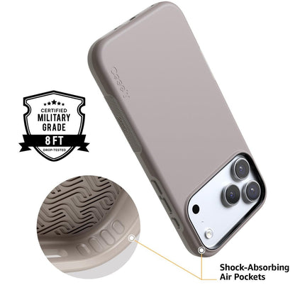 Taupe on Nude | Ultra-Protective Bold Case iPhone Case get.casely