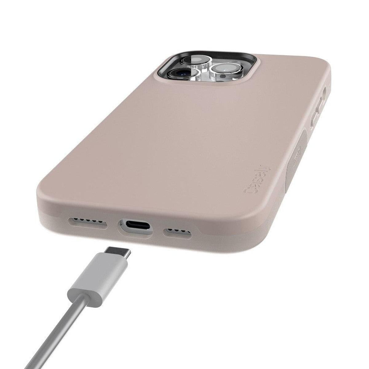 Taupe on Nude | Ultra-Protective Bold Case iPhone Case get.casely