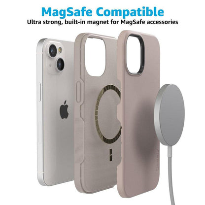 Taupe on Nude | Ultra-Protective Bold Case iPhone Case get.casely