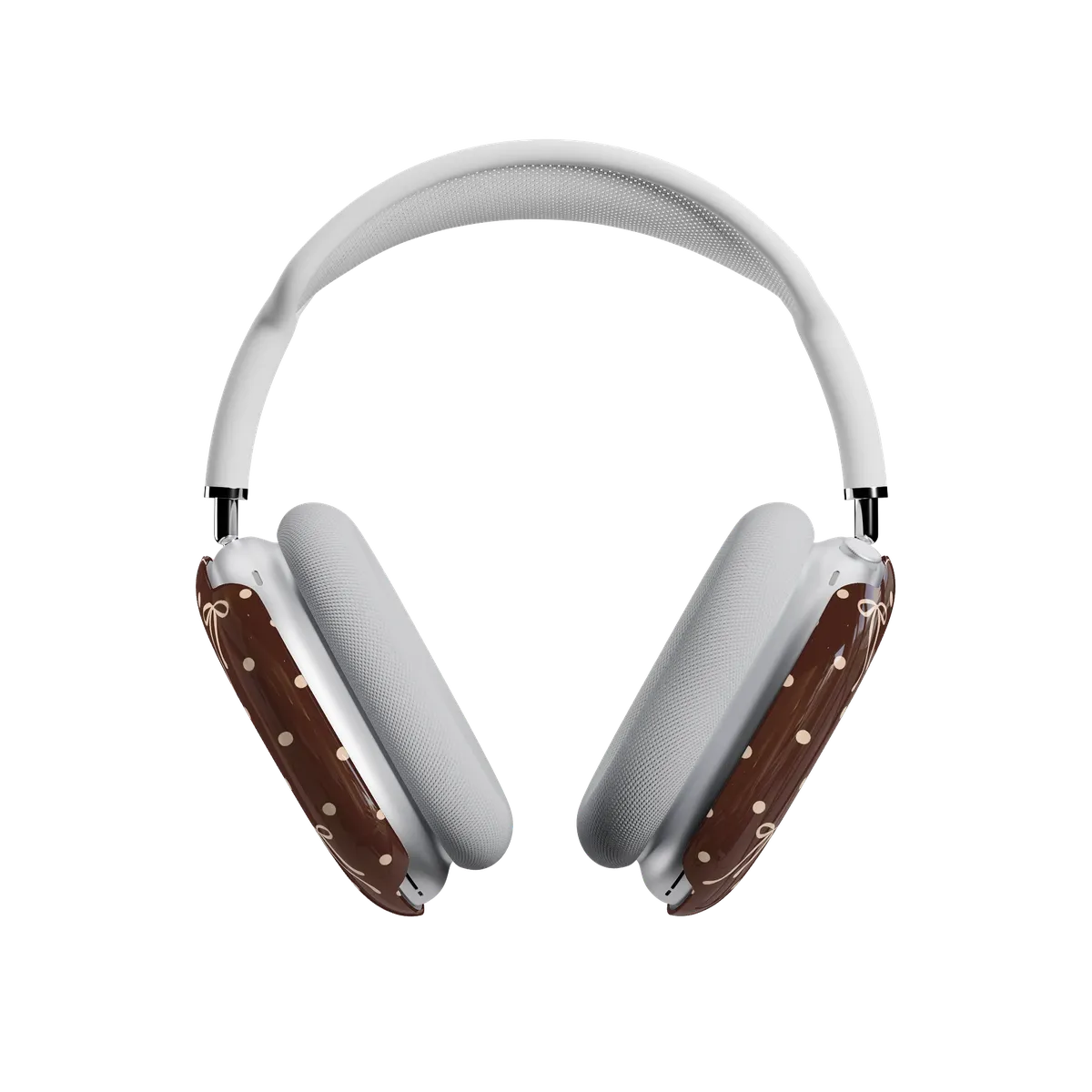 Teddy Bows | Brown Polka Dot AirPods Max Case