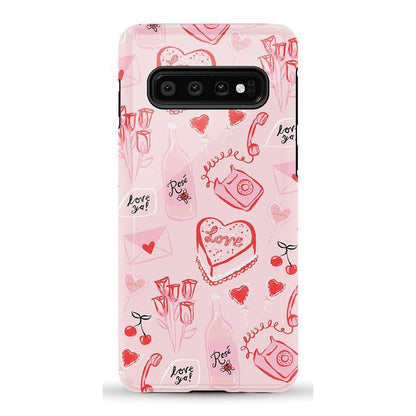 The Valentine's Collection | Love Doodles Case Phone Case Casetry Essential Galaxy S10