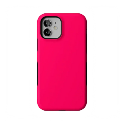 Think Pink | Solid Neon Pink Case iPhone Case get.casely Bold Flex + MagSafe® iPhone 12