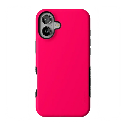 Think Pink | Solid Neon Pink Case iPhone Case get.casely Bold Flex + MagSafe® iPhone 17