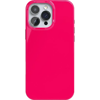 Think Pink | Solid Neon Pink Case iPhone Case get.casely Classic + MagSafe® iPhone 16 Pro Max