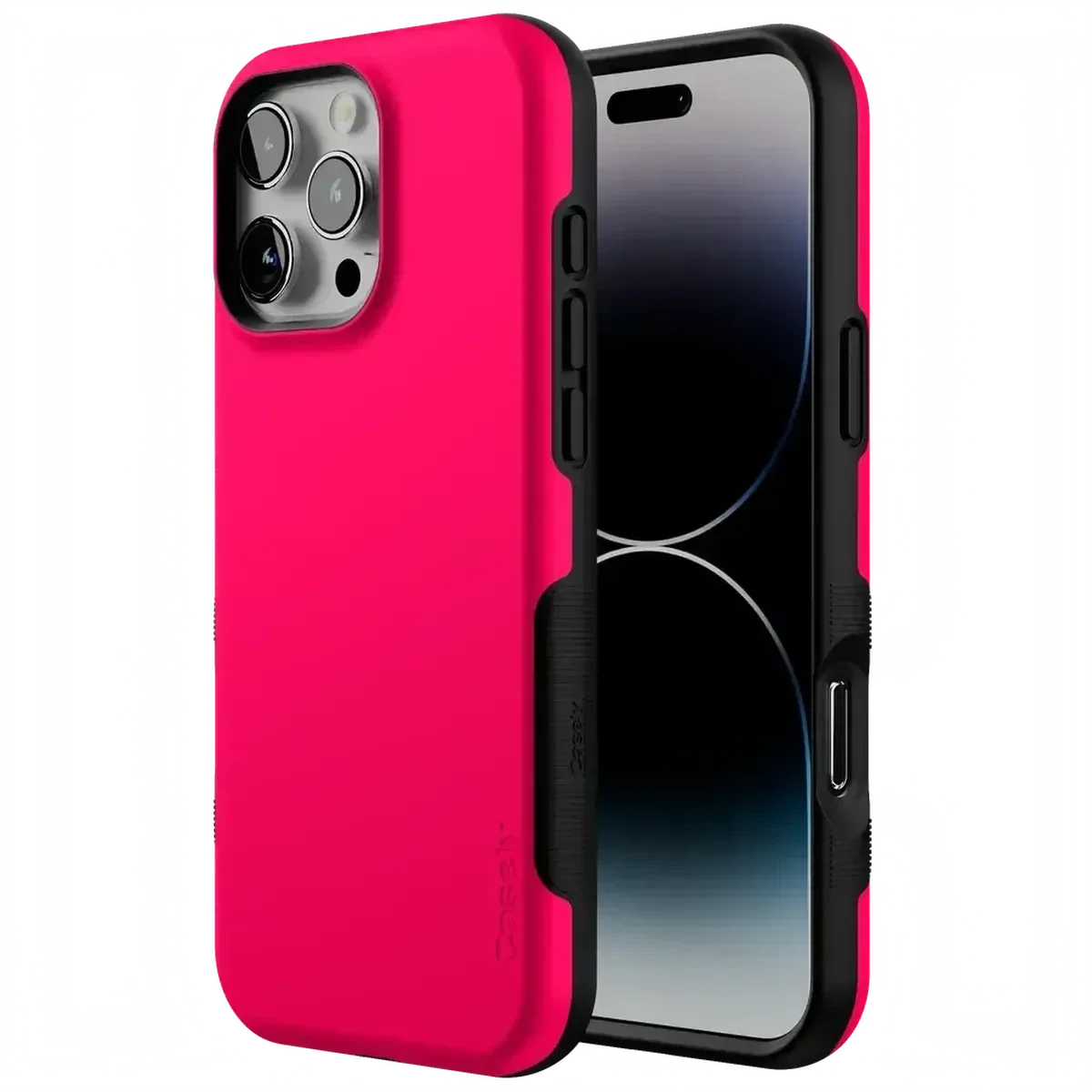 Think Pink | Solid Neon Pink Case iPhone Case get.casely