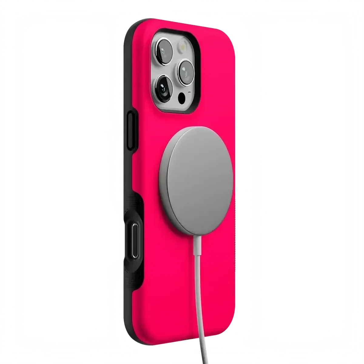 Think Pink | Solid Neon Pink Case iPhone Case get.casely