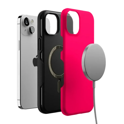 Think Pink | Solid Neon Pink Case iPhone Case get.casely