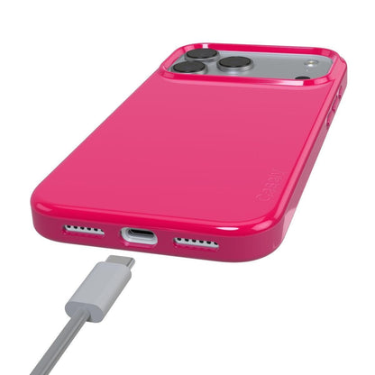 Think Pink | Solid Neon Pink Case iPhone Case get.casely