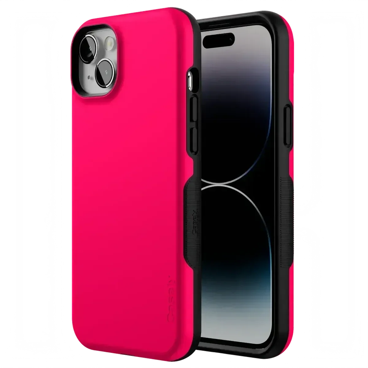 Think Pink | Solid Neon Pink Case iPhone Case get.casely