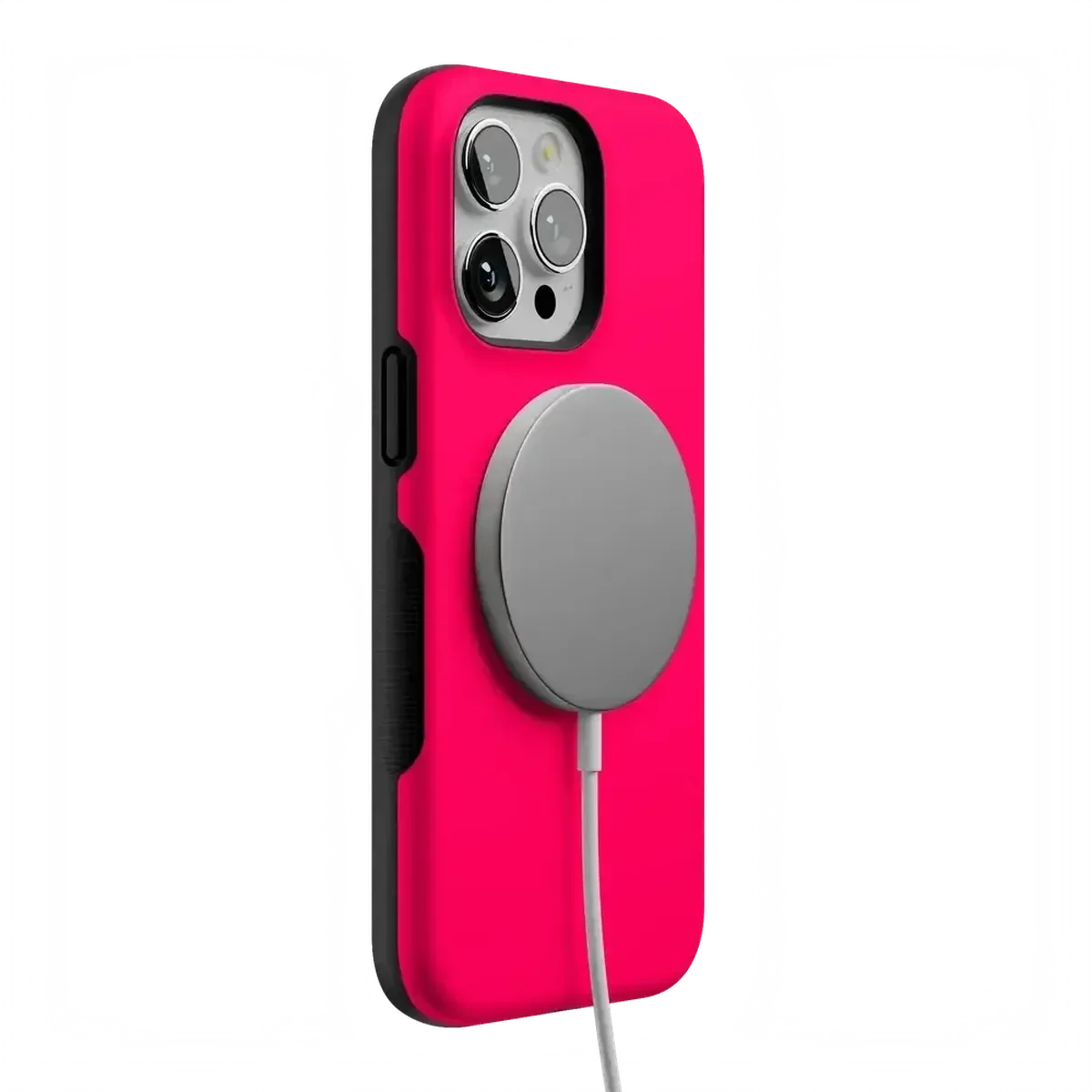 Think Pink | Solid Neon Pink Case iPhone Case get.casely
