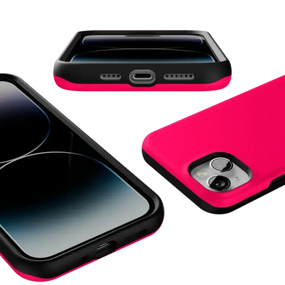 Think Pink | Solid Neon Pink Case iPhone Case get.casely