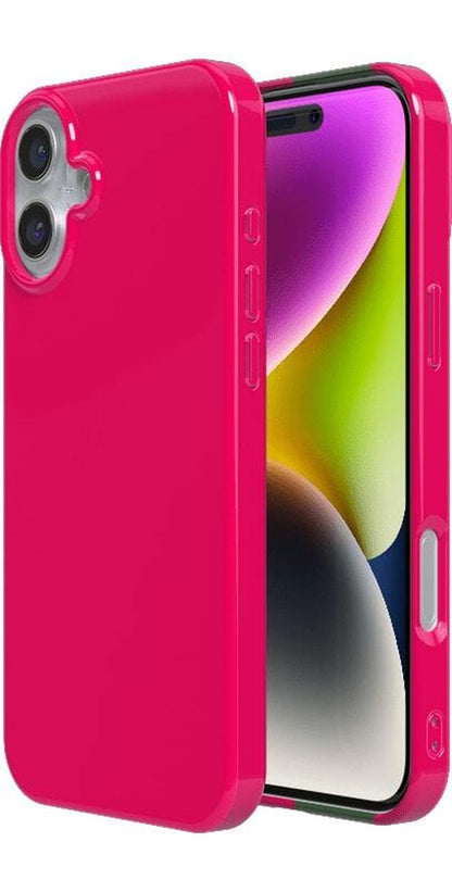 Think Pink | Solid Neon Pink Case iPhone Case get.casely