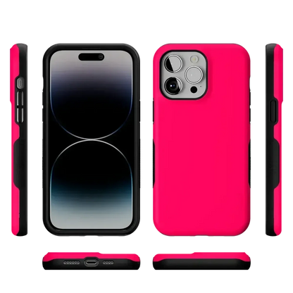 Think Pink | Solid Neon Pink Case iPhone Case get.casely