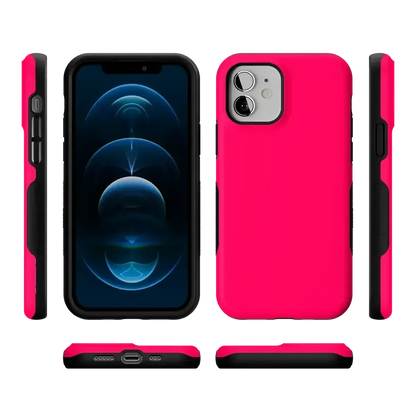 Think Pink | Solid Neon Pink Case iPhone Case get.casely