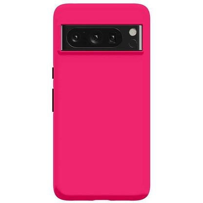 Think Pink | Solid Neon Pink Google Pixel Case Google Pixel Case Casetry Essential Google Pixel 8 Pro