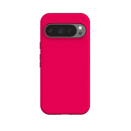 Think Pink | Solid Neon Pink Google Pixel Case Google Pixel Case Casetry Essential + MagSafe® Google Pixel 10 Pro