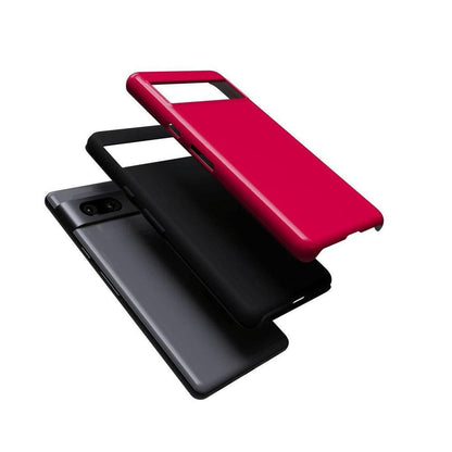 Think Pink | Solid Neon Pink Google Pixel Case Google Pixel Case Casetry