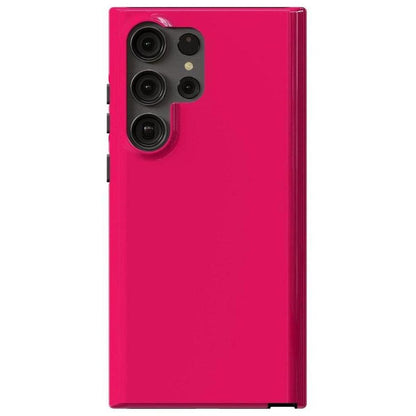Think Pink | Solid Neon Pink Samsung Case Samsung Case Casetry