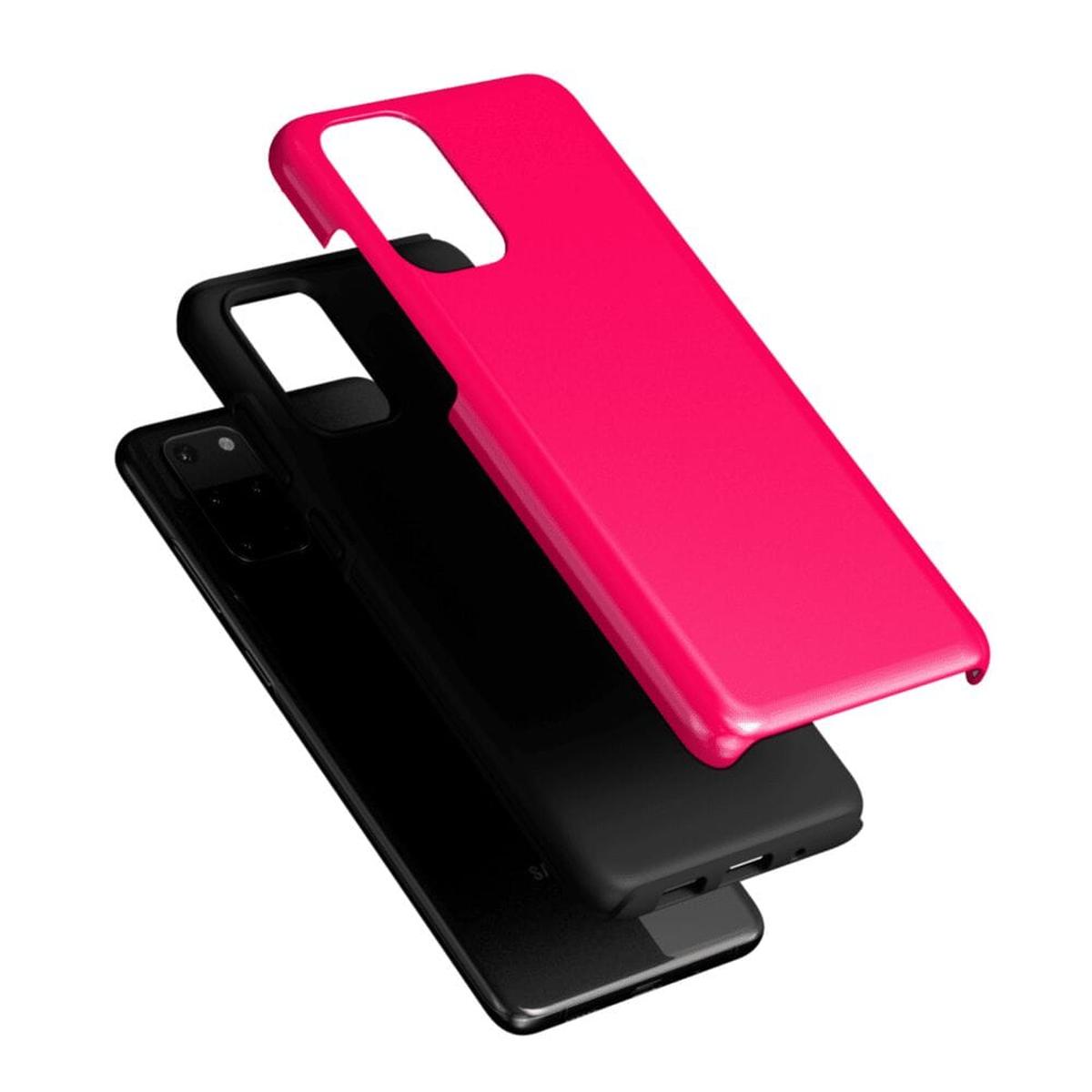 Think Pink | Solid Neon Pink Samsung Case Samsung Case Casetry