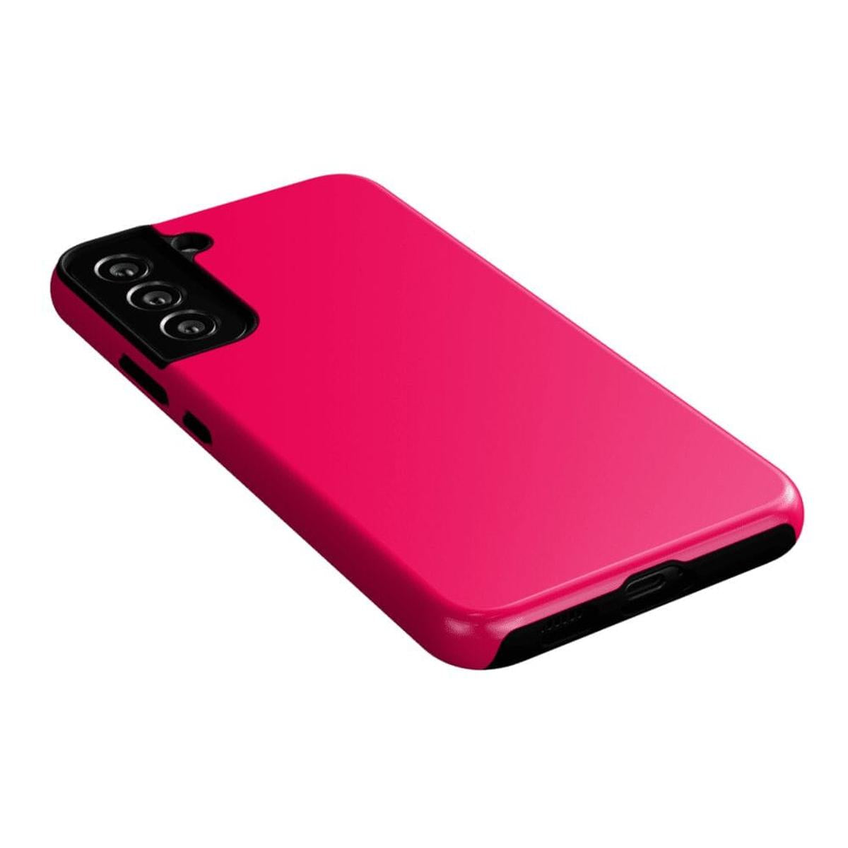 Think Pink | Solid Neon Pink Samsung Case Samsung Case Casetry