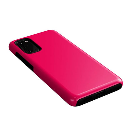Think Pink | Solid Neon Pink Samsung Case Samsung Case Casetry
