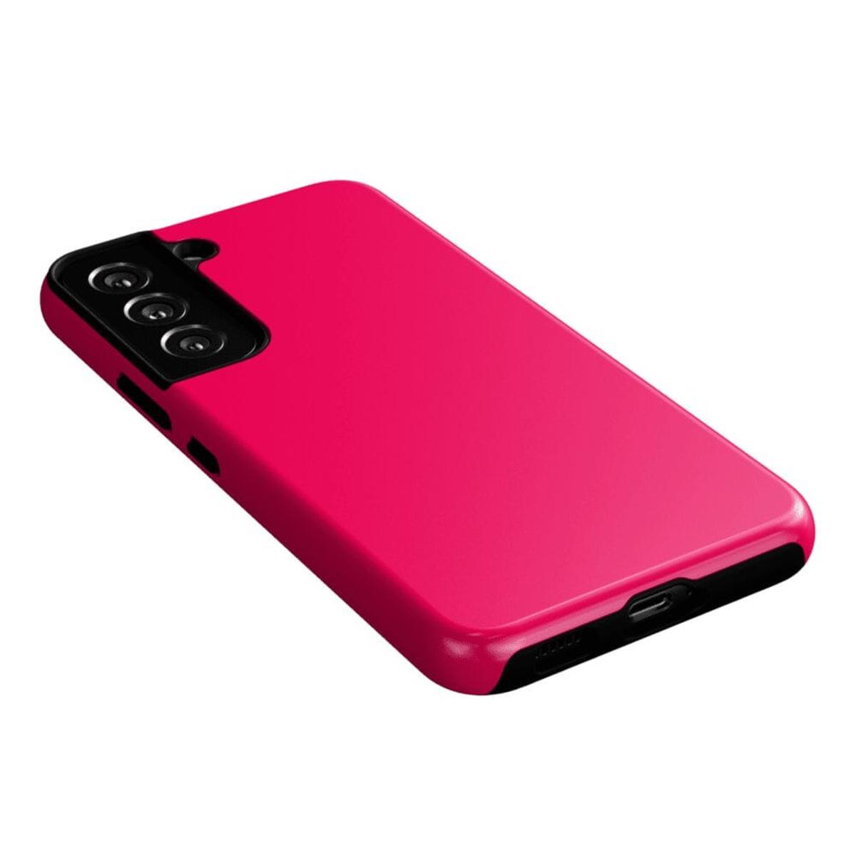 Think Pink | Solid Neon Pink Samsung Case Samsung Case Casetry