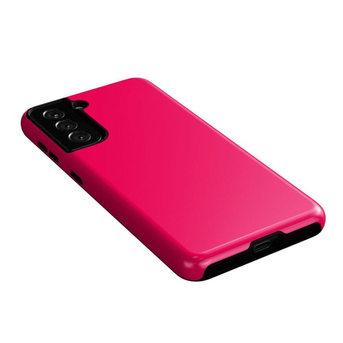 Think Pink | Solid Neon Pink Samsung Case Samsung Case Casetry